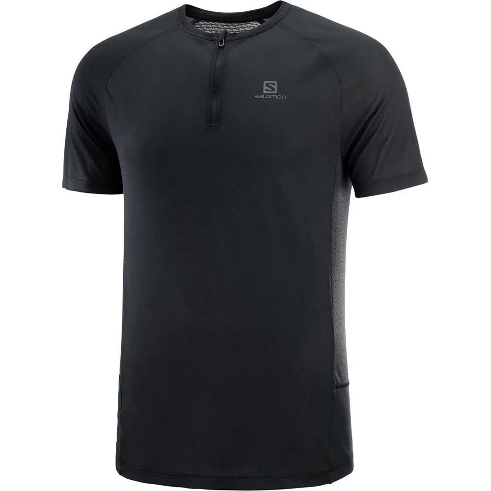 Salomon Cross Rebel Kurzarm-t-shirt male, Black Salomon Cross Rebel Kurzarm-t-shirt male, Black