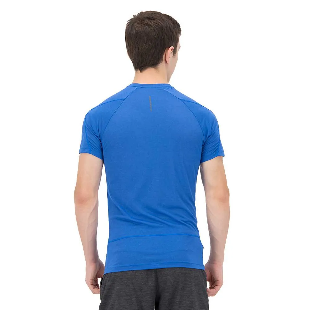 Salomon Cross Run Kurzarm-t-shirt male, Nautical blue Salomon Cross Run Kurzarm-t-shirt male, Nautical blue