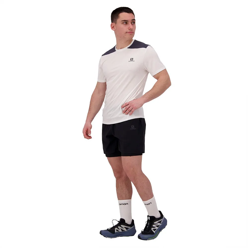 Salomon Cross Twinskin Kurze Hose male, Black Salomon Cross Twinskin Kurze Hose male, Black