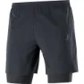 Salomon Cross Twinskin Kurze Hose male, Black