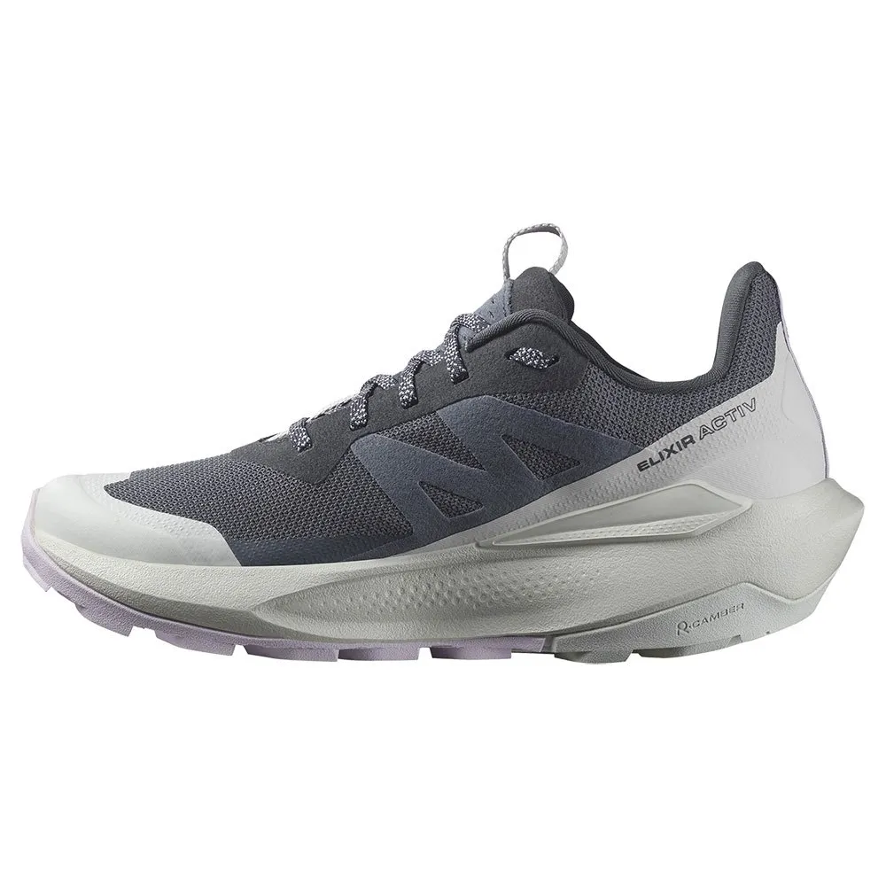 Salomon Elixir Activ Goretex Wanderschuhe Refurbished, India ink / glacier gray / orchid petal Salomon Elixir Activ Goretex Wanderschuhe Refurbished, India ink / glacier gray / orchid petal
