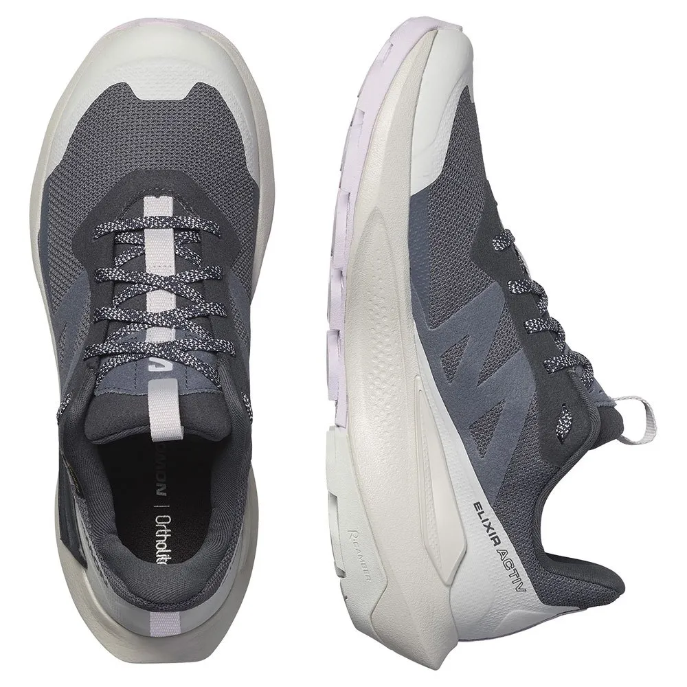 Salomon Elixir Activ Goretex Wanderschuhe Refurbished, India ink / glacier gray / orchid petal Salomon Elixir Activ Goretex Wanderschuhe Refurbished, India ink / glacier gray / orchid petal