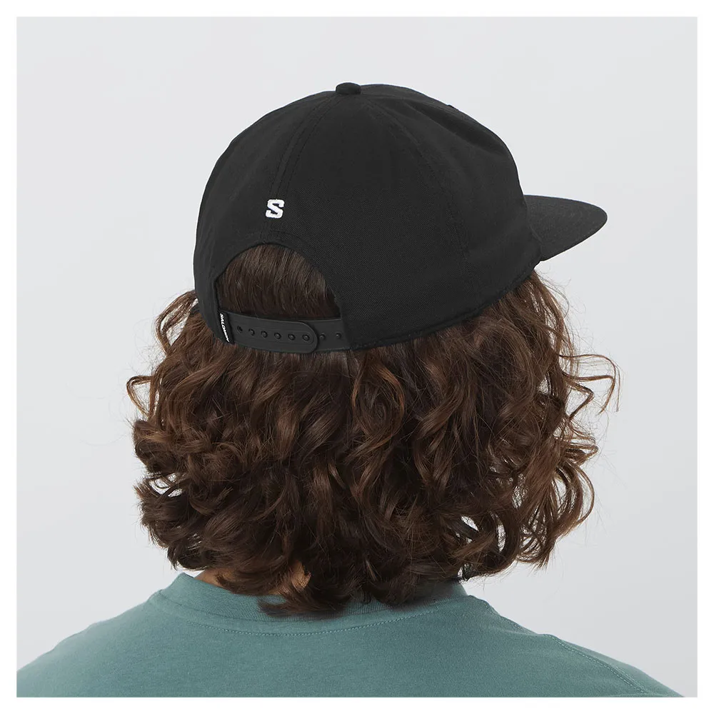 Salomon Flat Kappe, Deep black Salomon Flat Kappe, Deep black