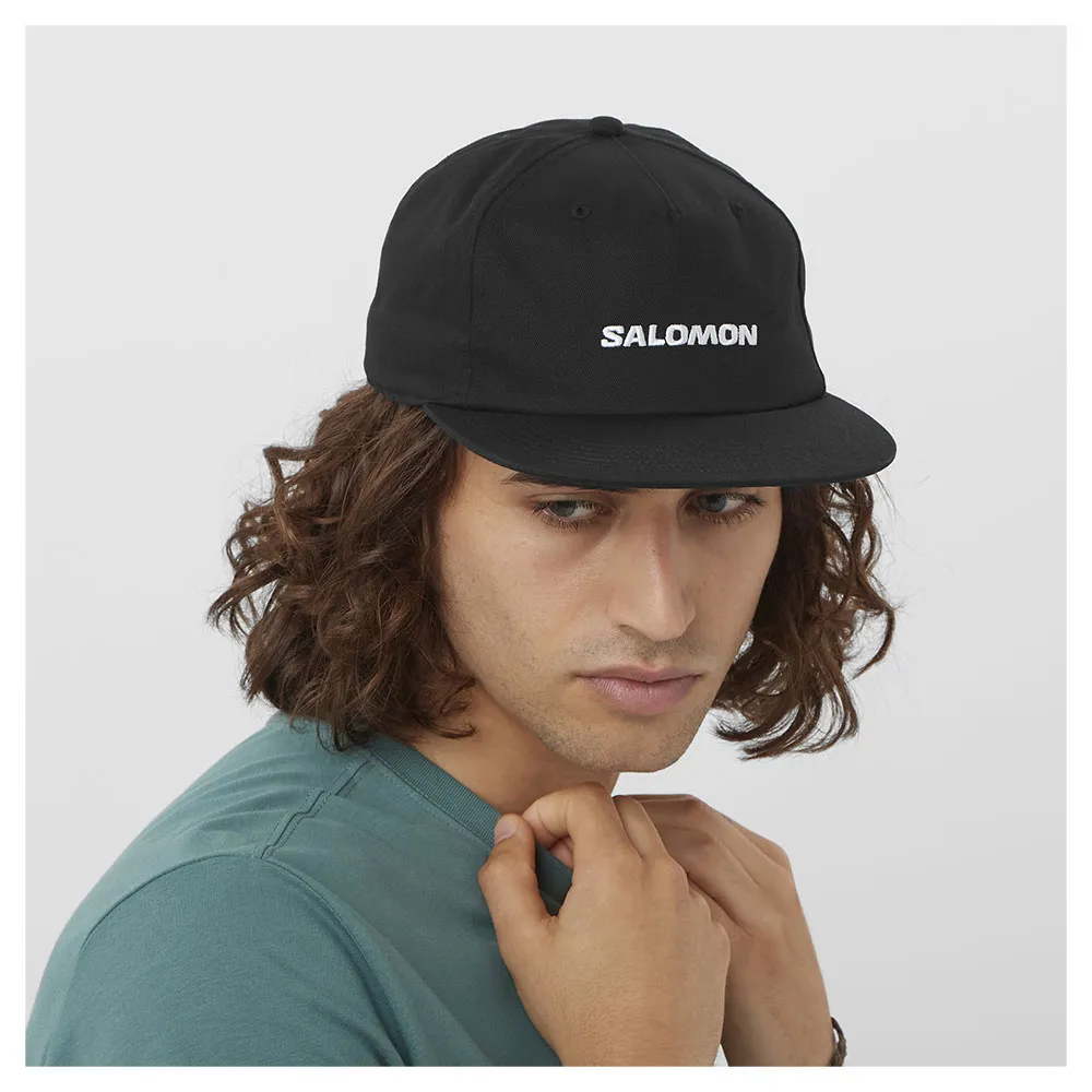Salomon Flat Kappe, Deep black Salomon Flat Kappe, Deep black