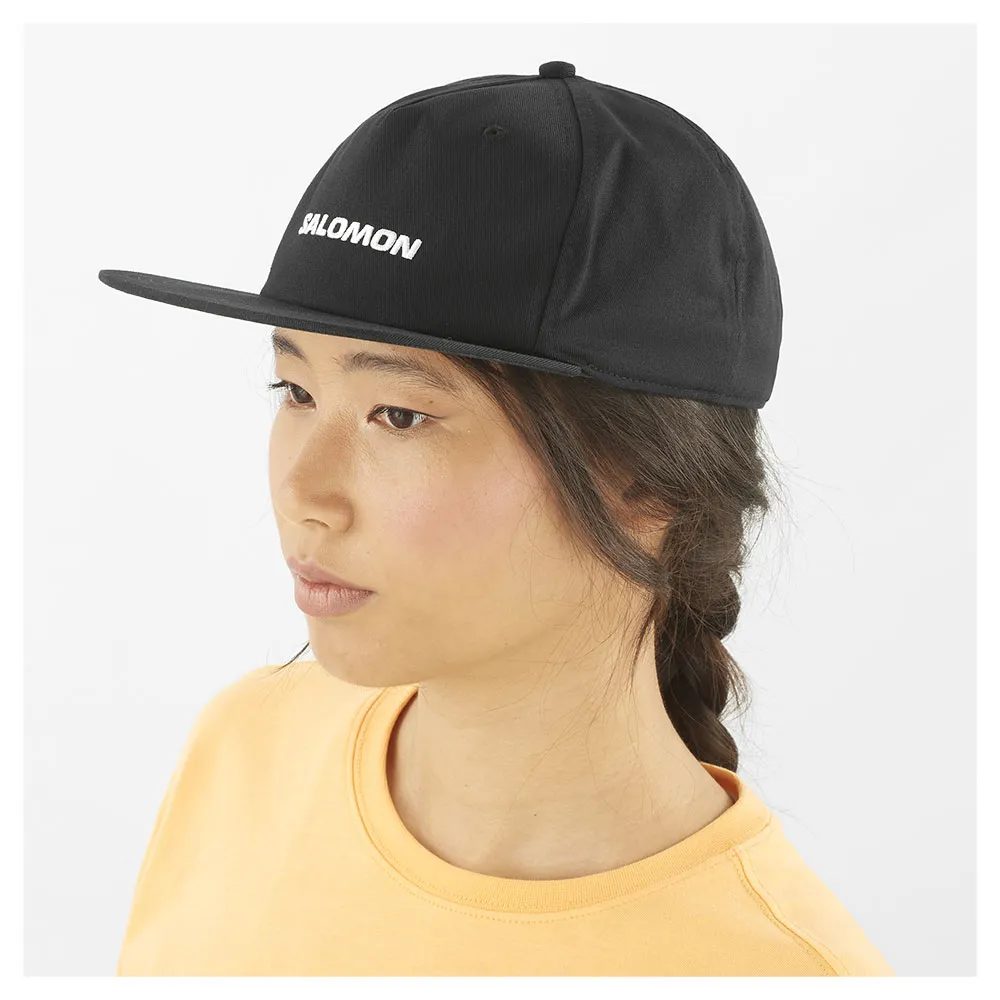 Salomon Flat Kappe, Deep black Salomon Flat Kappe, Deep black