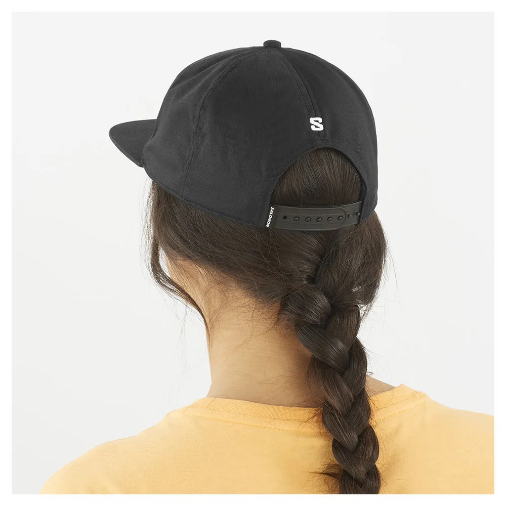 Salomon Flat Kappe, Deep black Salomon Flat Kappe, Deep black