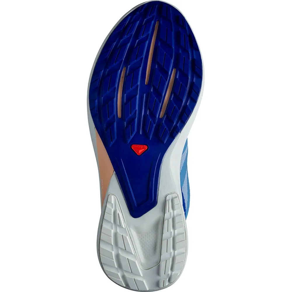 Salomon Hypulse Trailrunning-schuhe female, Kentucky blue / white / almond cream Salomon Hypulse Trailrunning-schuhe female, Kentucky blue / white / almond cream