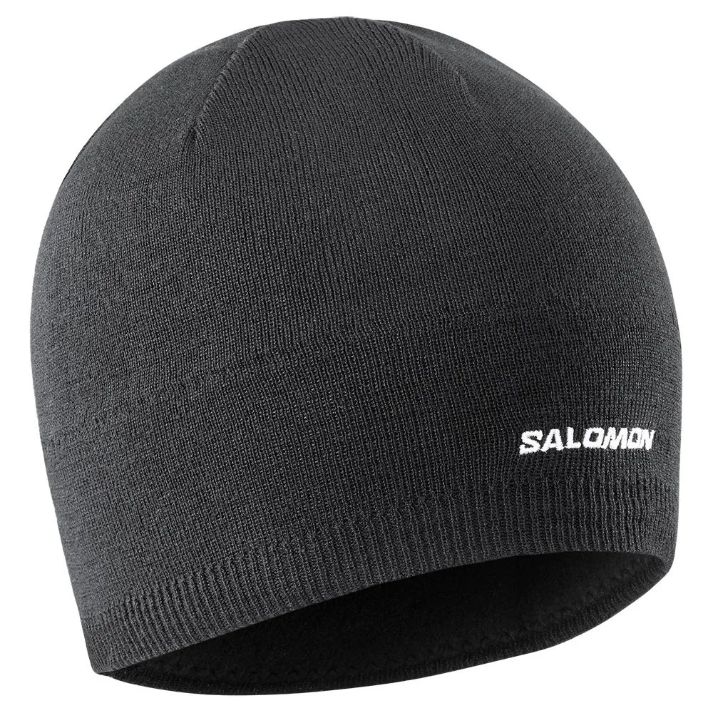 Salomon Lc1847100 Mütze, Deep black