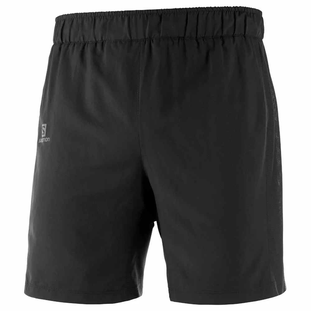 Salomon Pantalón Corto Agile 2 En 1 Kurze Hose male, Black Salomon Pantalón Corto Agile 2 En 1 Kurze Hose male, Black