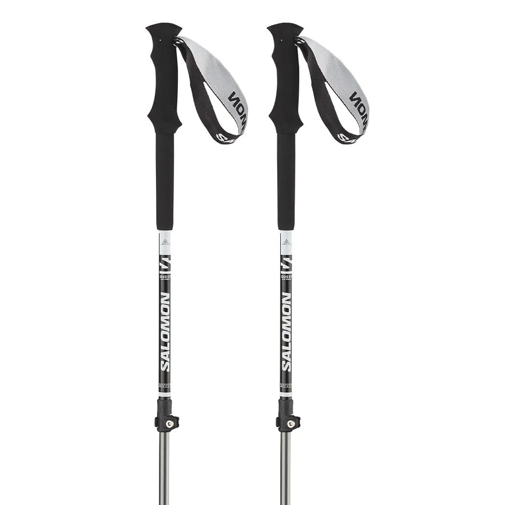 Salomon Quest Alu Vario Stöcke, Black, 100-140cm Salomon Quest Alu Vario Stöcke, Black, 100-140cm