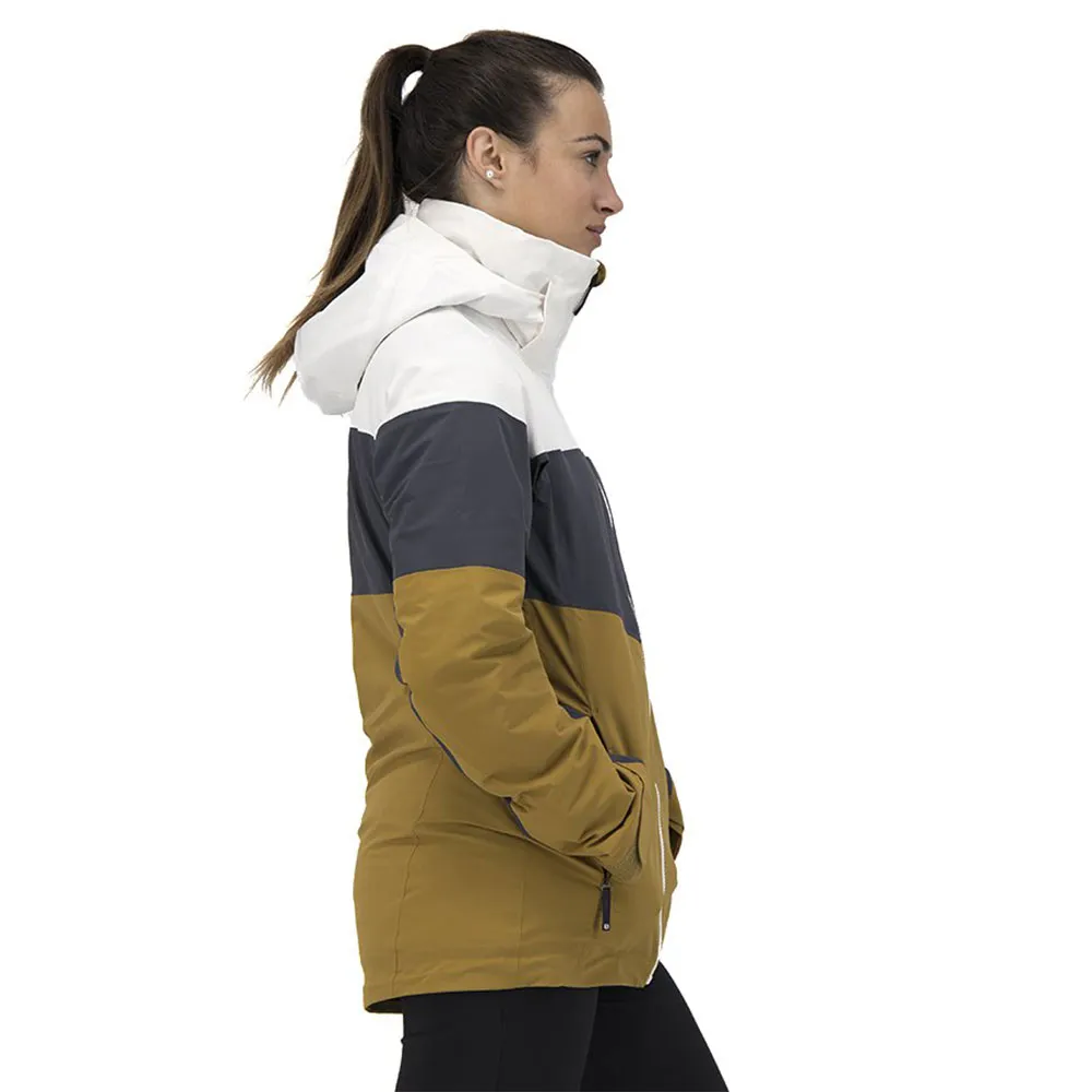 Salomon Slalom Jacke, White / ebony / cumin Salomon Slalom Jacke, White / ebony / cumin