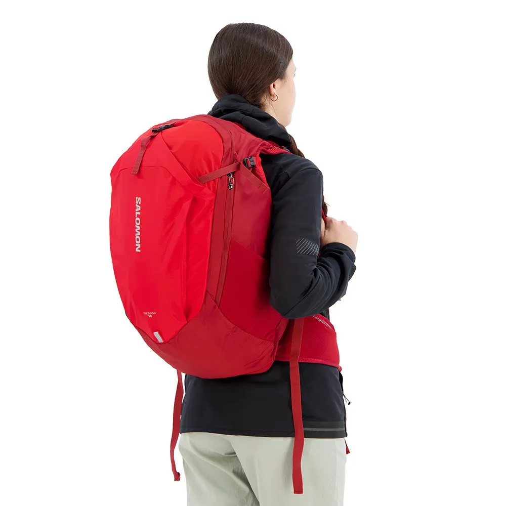 Salomon Trailblazer 30l Rucksack Refurbished, Red dahlia / high risk red Salomon Trailblazer 30l Rucksack Refurbished, Red dahlia / high risk red