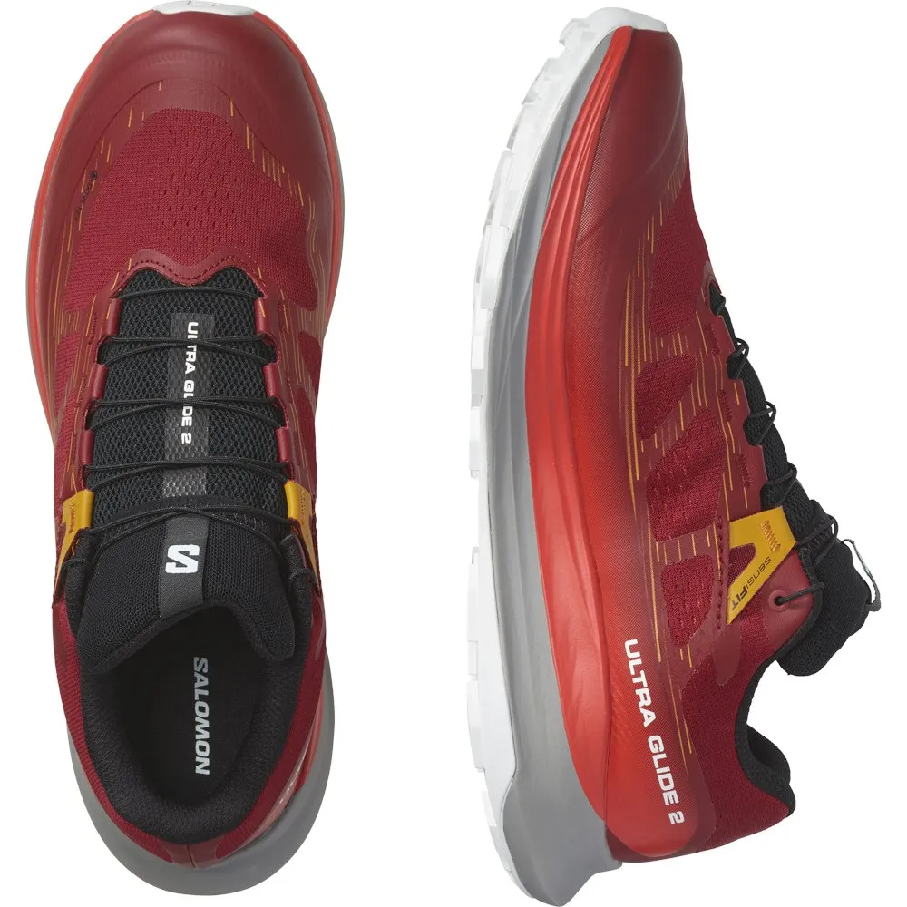 Salomon Ultra Glide 2 Goretex Trailrunning-schuhe Refurbished male, Biking red / frost gray / turmeric Salomon Ultra Glide 2 Goretex Trailrunning-schuhe Refurbished male, Biking red / frost gray / turmeric
