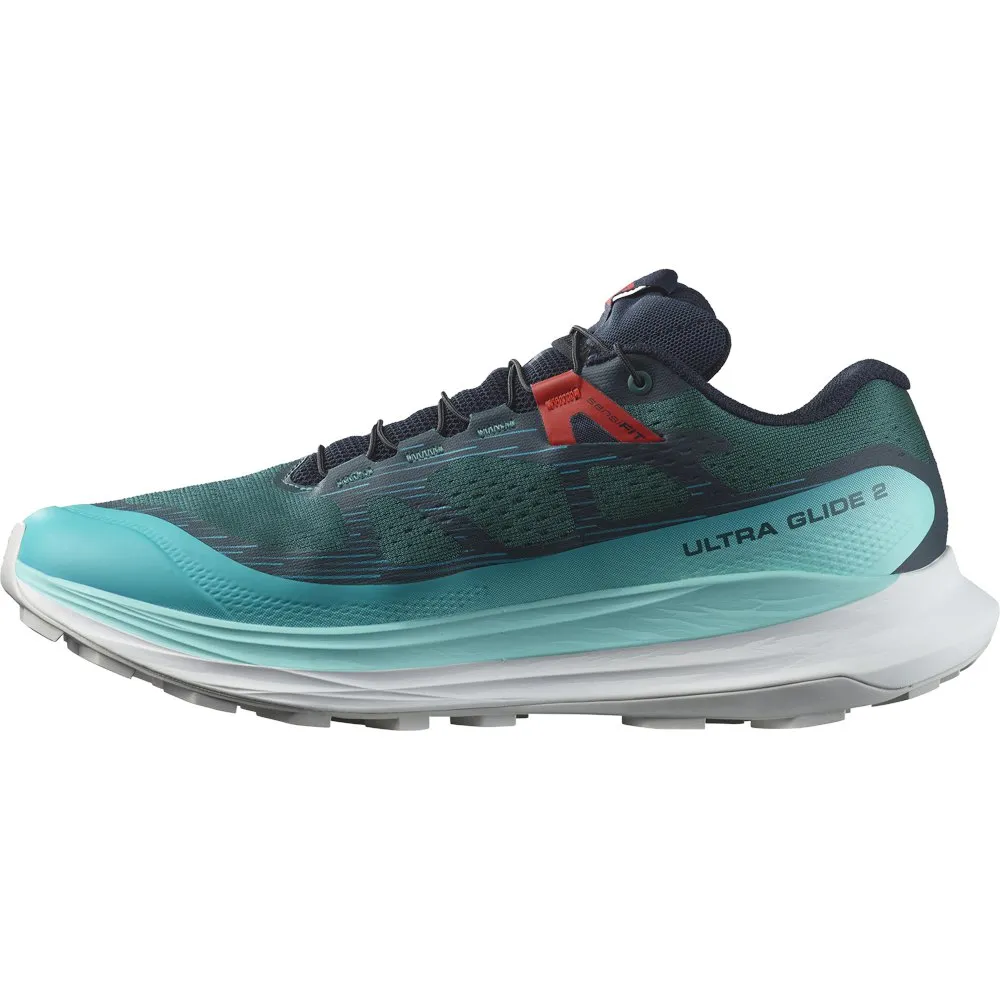 Salomon Ultra Glide 2 Trailrunning-schuhe Refurbished male, Atlantic deep / blue radiance / fiery r Salomon Ultra Glide 2 Trailrunning-schuhe Refurbished male, Atlantic deep / blue radiance / fiery r