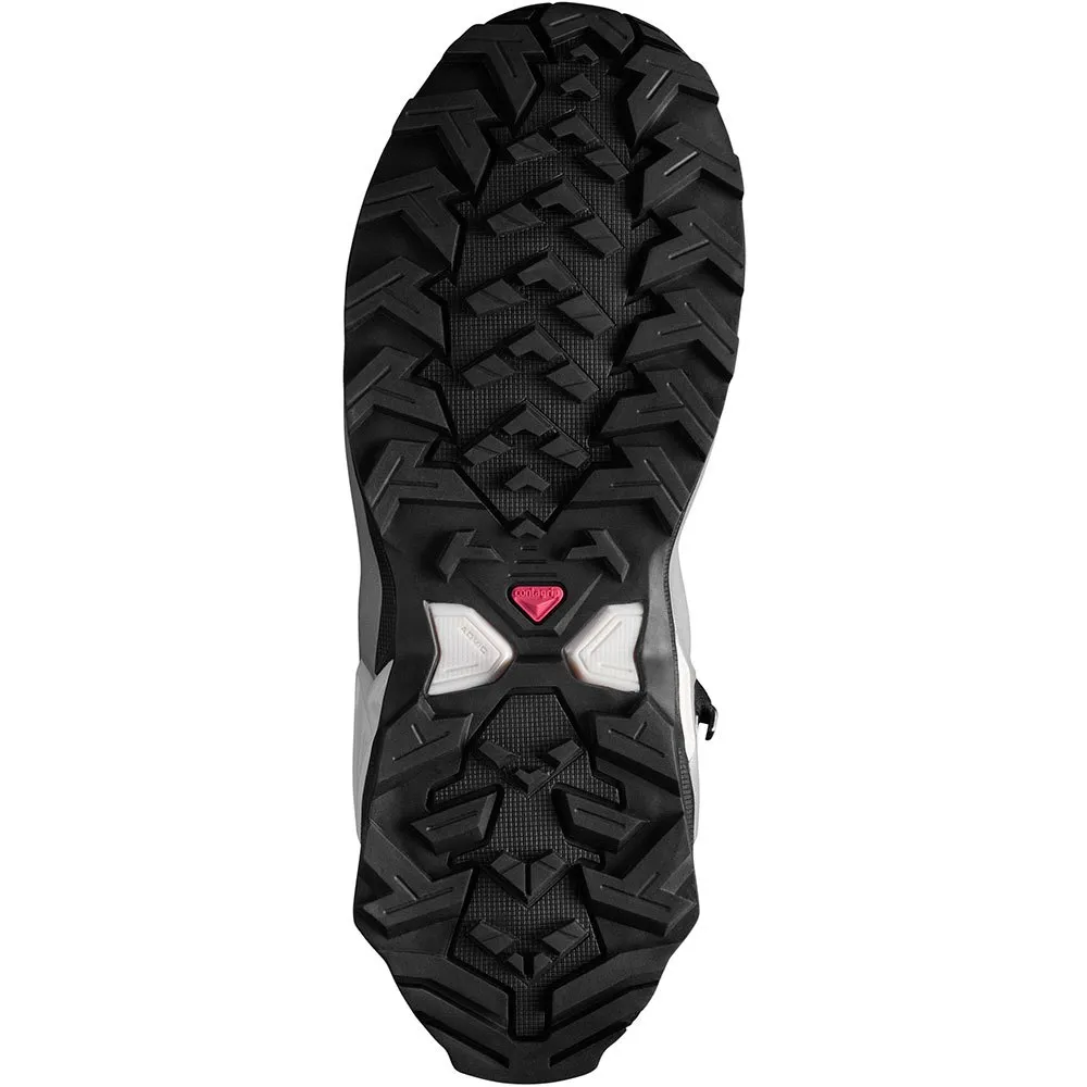 Salomon X Raise 2 Mid Goretex Wanderstiefel, Black / magnet / morganite Salomon X Raise 2 Mid Goretex Wanderstiefel, Black / magnet / morganite