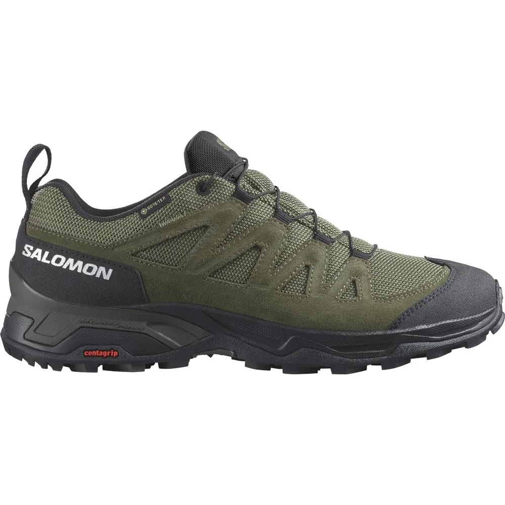 Salomon X-ward Leather Goretex Wanderschuhe Salomon X-ward Leather Goretex Wanderschuhe
