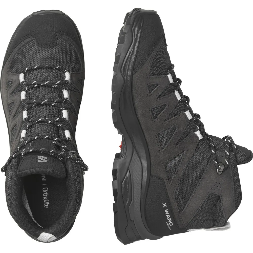 Salomon X-ward Leather Mid Goretex Wanderschuhe