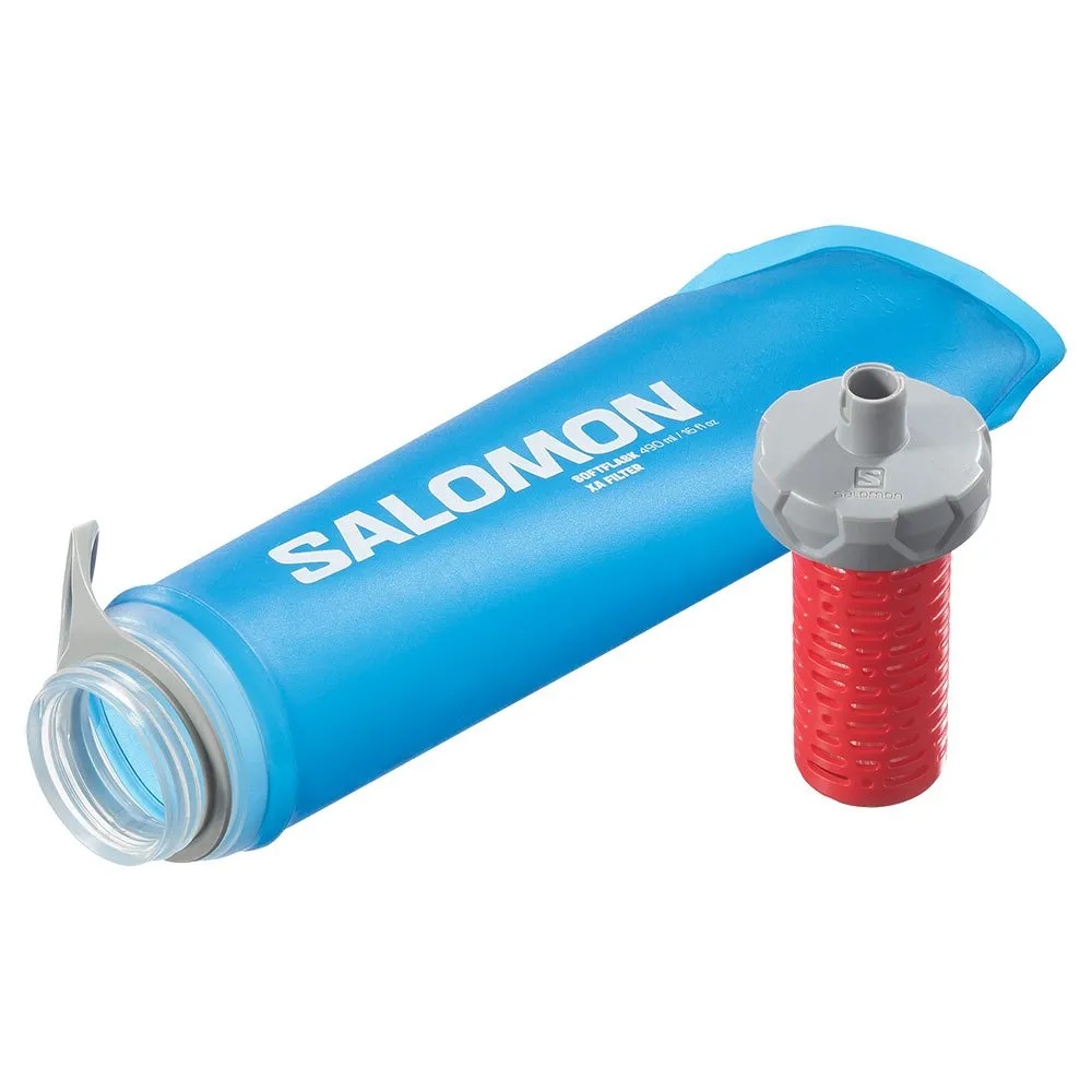 Salomon Xa 490ml Filter Softflask, Clear blue, One Size Salomon Xa 490ml Filter Softflask, Clear blue, One Size