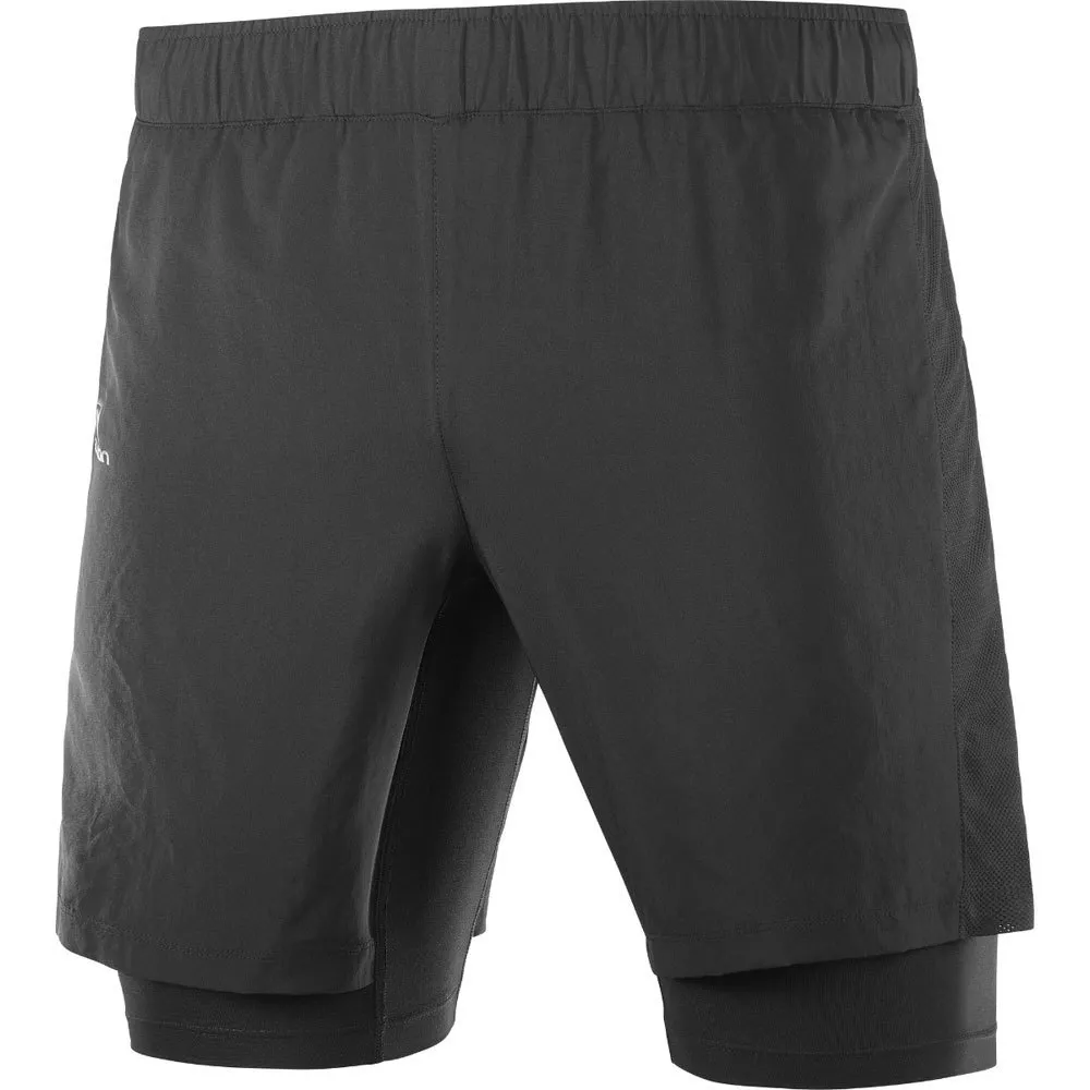 Salomon Xa Twinskin Kurze Hose male, Black Salomon Xa Twinskin Kurze Hose male, Black