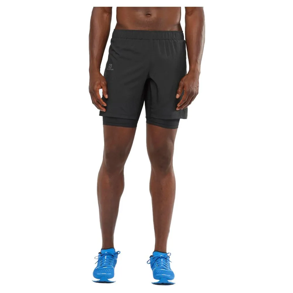 Salomon Xa Twinskin Kurze Hose male, Black Salomon Xa Twinskin Kurze Hose male, Black