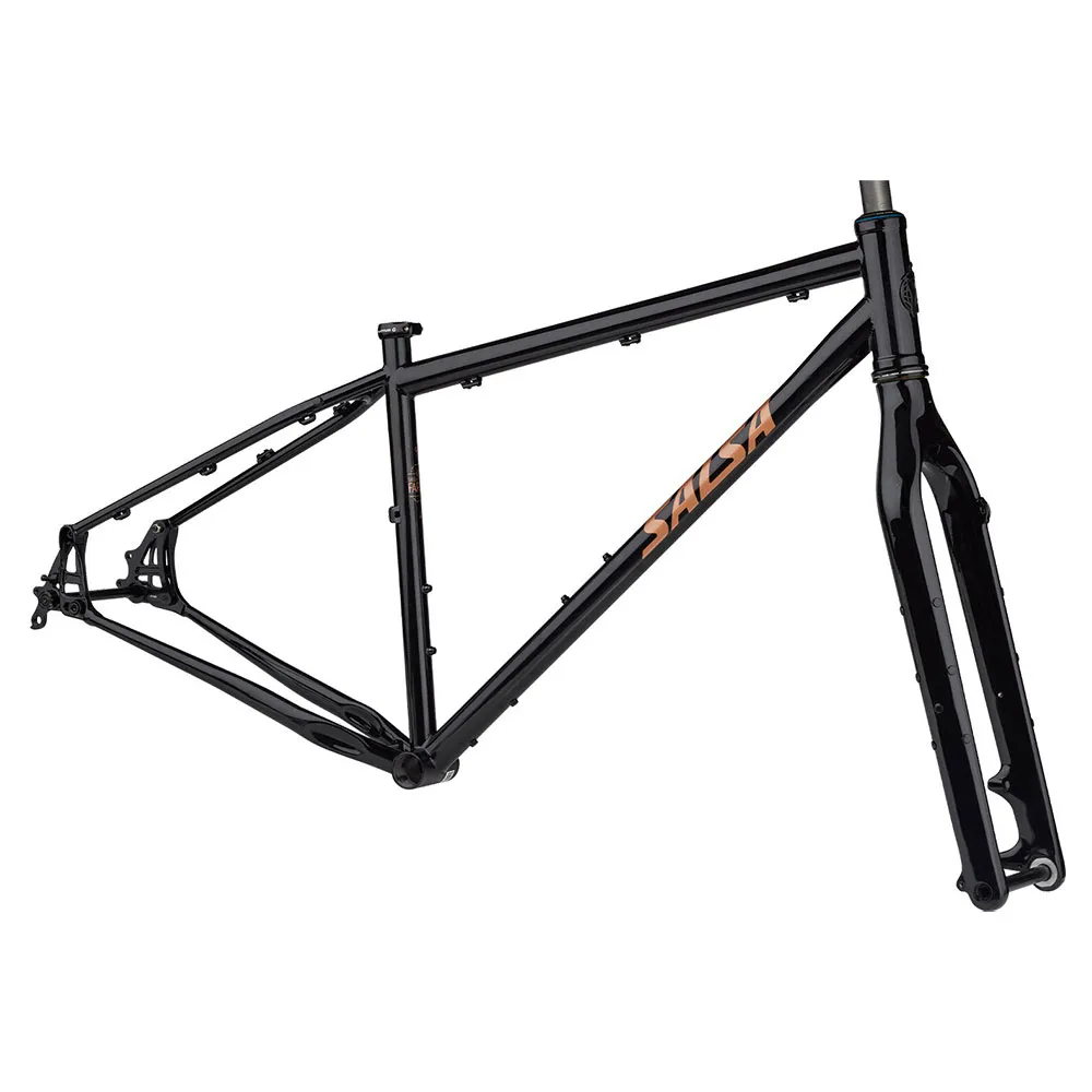 Salsa Fargo Gravel-rahmen, Black, S Salsa Fargo Gravel-rahmen, Black, S