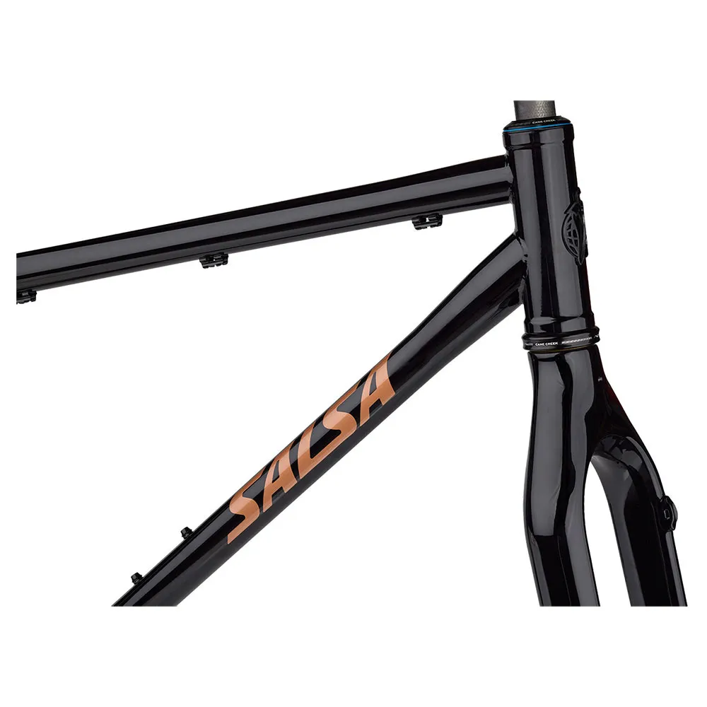 Salsa Fargo Gravel-rahmen, Black, S Salsa Fargo Gravel-rahmen, Black, S