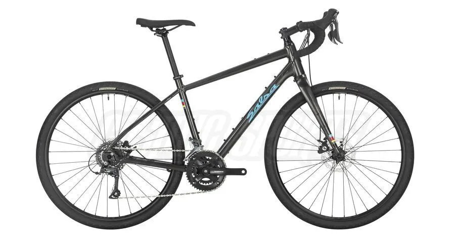 Salsa Journeyer Claris All-Road Black 28" Diamant Salsa Journeyer Claris All-Road Black 28" Diamant