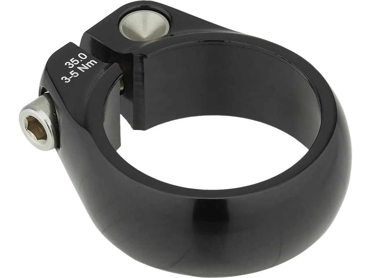 Salsa Lip Lock Sattelklemme mit Schraube, Schwarz, 35.0mm Salsa Lip Lock Sattelklemme mit Schraube, Schwarz, 35.0mm