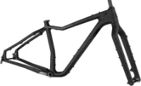 Salsa Mukluk Carbon Frameset Black/Grey Diamant Salsa Mukluk Carbon Frameset Black/Grey Diamant