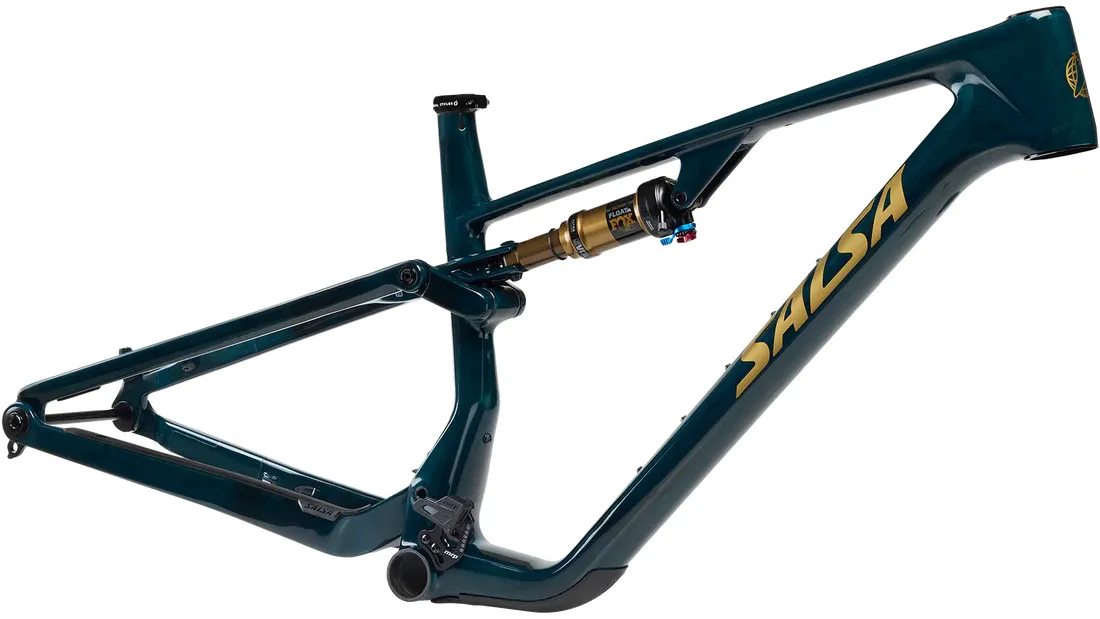 Salsa Spearfish 120 Carbon Deluxe Frameset Carbon Flake Diamant Salsa Spearfish 120 Carbon Deluxe Frameset Carbon Flake Diamant