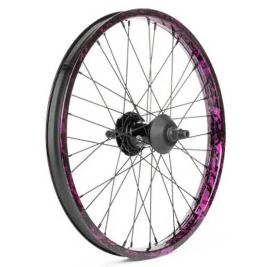 Saltbmx Everest Freecoaster Lsd 20´´ Hinterrad, Black / purple, 14 x 110mm, 1s Saltbmx Everest Freecoaster Lsd 20´´ Hinterrad, Black / purple, 14 x 110mm, 1s