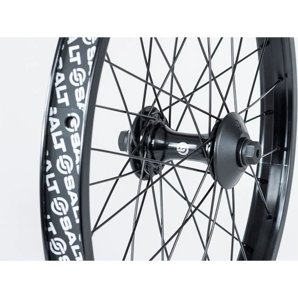 Saltbmx Summit 18´´ 28h Vorderrad, Black, 9.5 x 100mm Saltbmx Summit 18´´ 28h Vorderrad, Black, 9.5 x 100mm