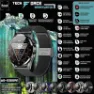 Sami Techforce Ws2369mn Smartwatch, Black