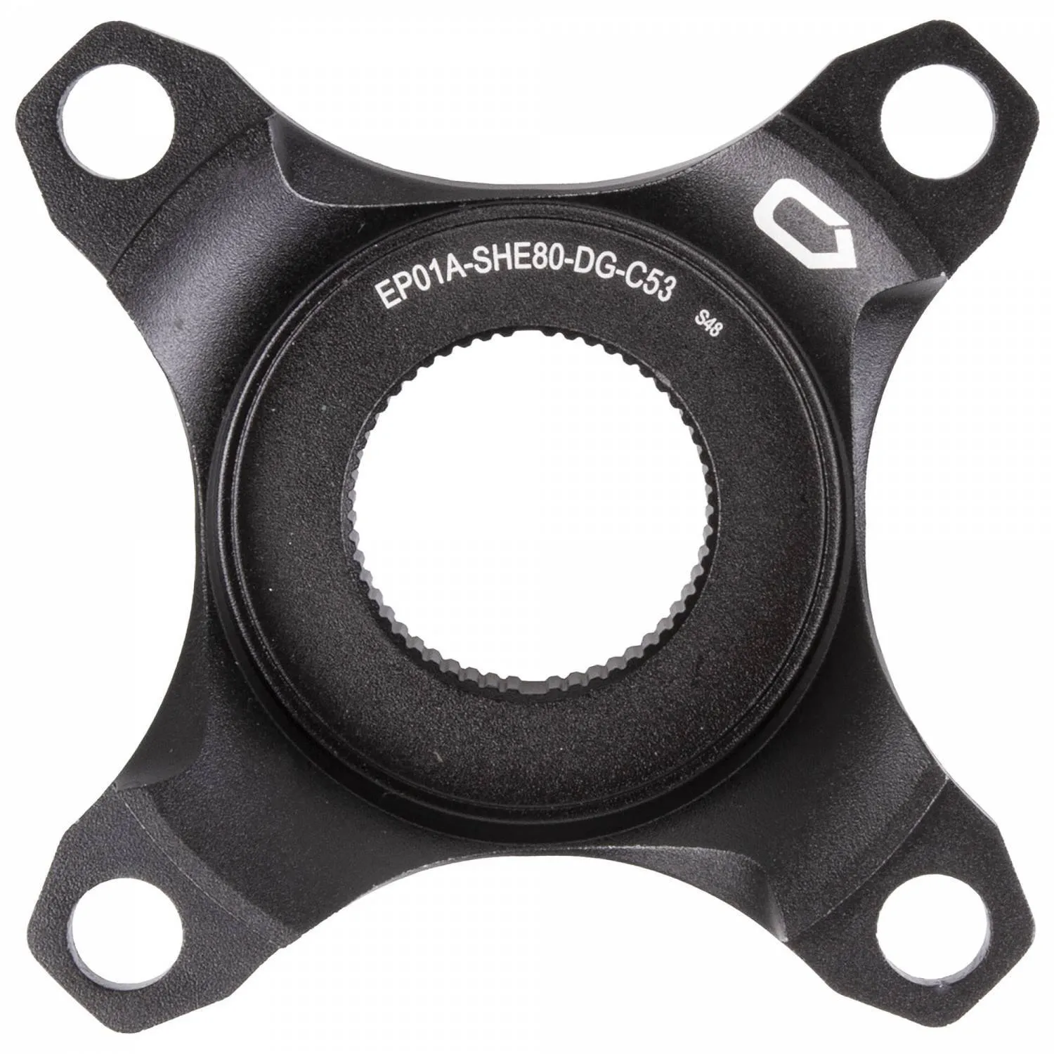 Samox Tablett Spider PD-S-S-Shimano E7000/8000 E-BIKE - BCD Unisex, schwarz, 104/50mm