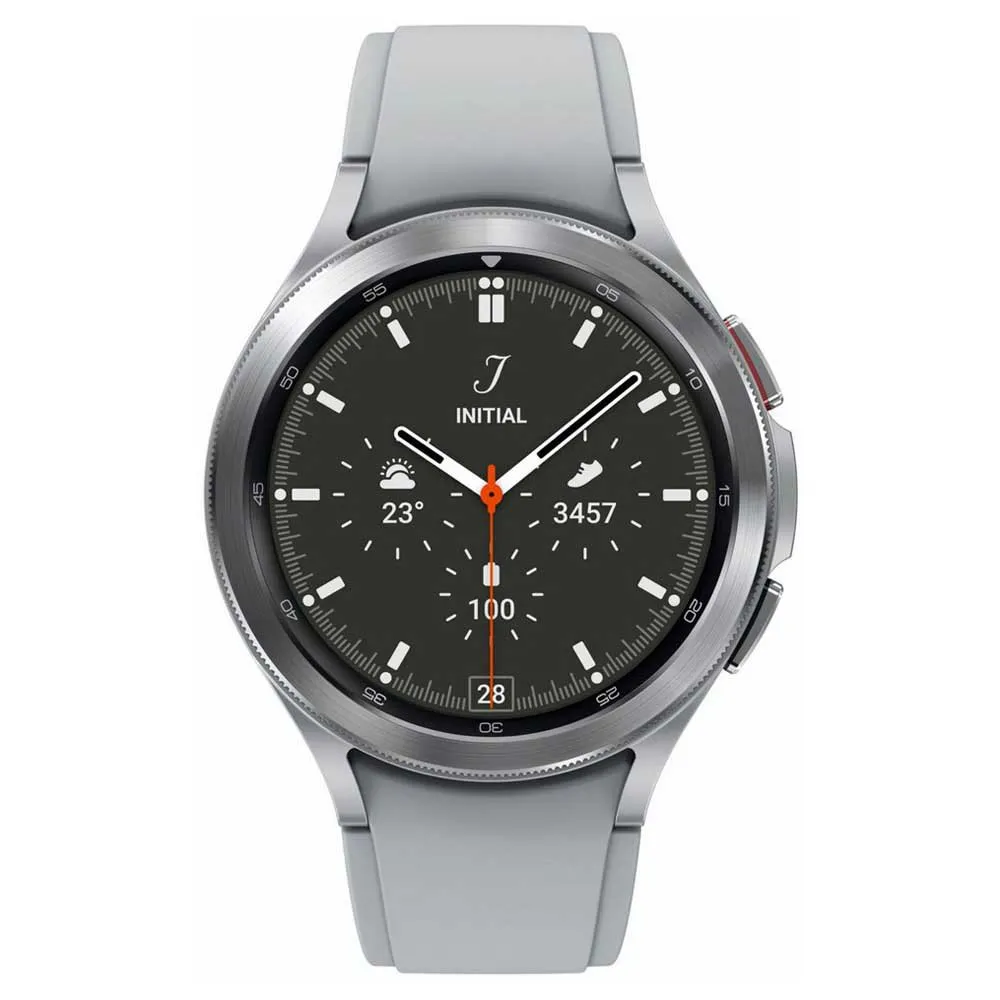 Samsung Galaxy Watch 4 Classic Lte 46 Mm Smartwatch, Silver Samsung Galaxy Watch 4 Classic Lte 46 Mm Smartwatch, Silver