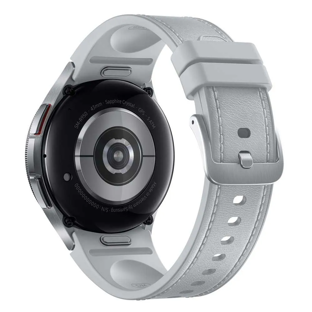 Samsung Galaxy Watch 6 Classic 43 Mm Smartwatch, Silver Samsung Galaxy Watch 6 Classic 43 Mm Smartwatch, Silver