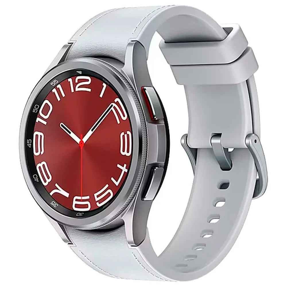 Samsung Galaxy Watch 6 Classic 4g 43 Mm Smartwatch, Silver Samsung Galaxy Watch 6 Classic 4g 43 Mm Smartwatch, Silver
