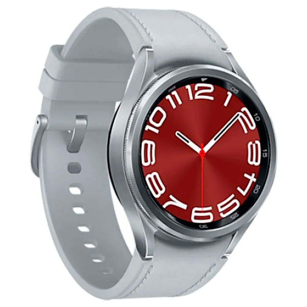 Samsung Galaxy Watch 6 Classic 4g 43 Mm Smartwatch, Silver Samsung Galaxy Watch 6 Classic 4g 43 Mm Smartwatch, Silver