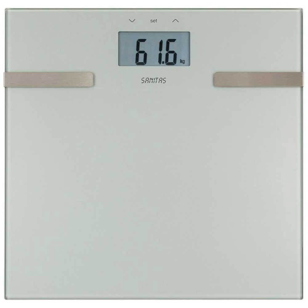 Sanitas Sbf 14 Max 180kg Waage, White / clear, One Size Sanitas Sbf 14 Max 180kg Waage, White / clear, One Size