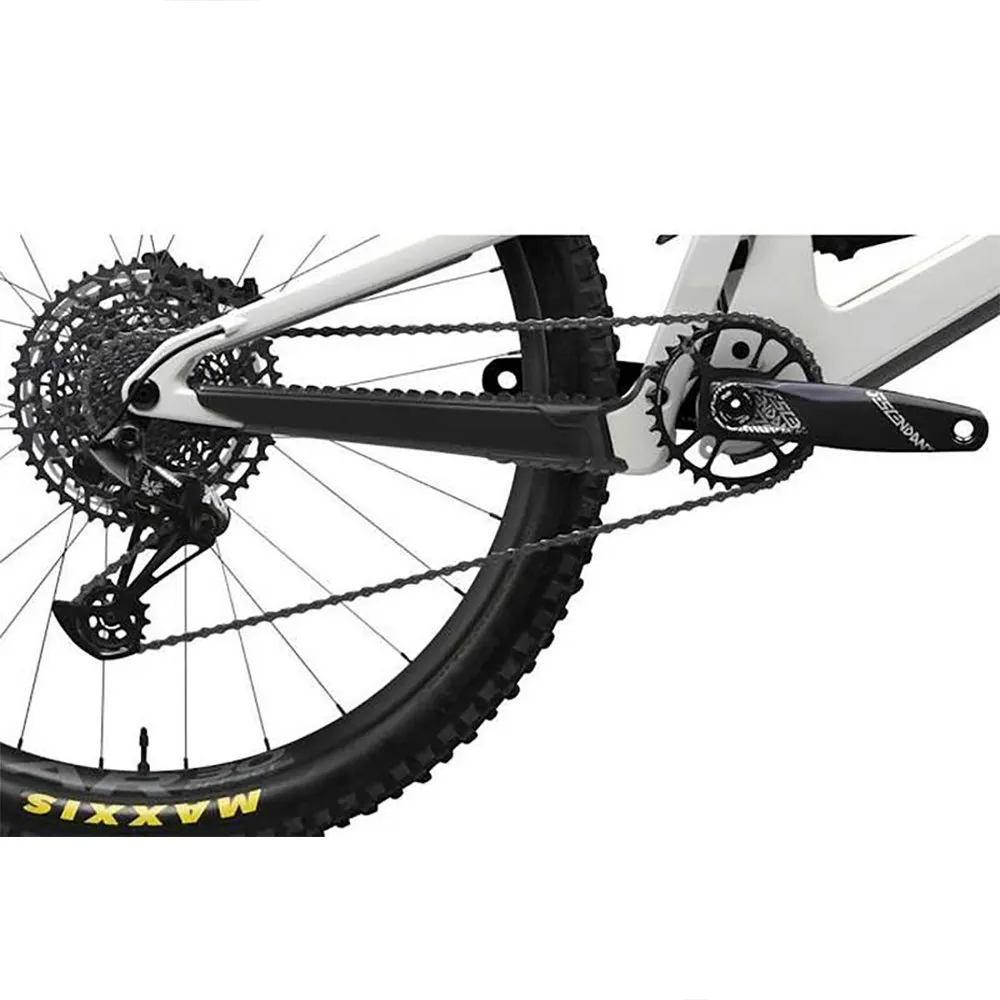 Santa Cruz Bronson 4.1 C Mx 29/27.5´´ Nx Eagle Mountainbike, Gloss chalk white, L Santa Cruz Bronson 4.1 C Mx 29/27.5´´ Nx Eagle Mountainbike, Gloss chalk white, L