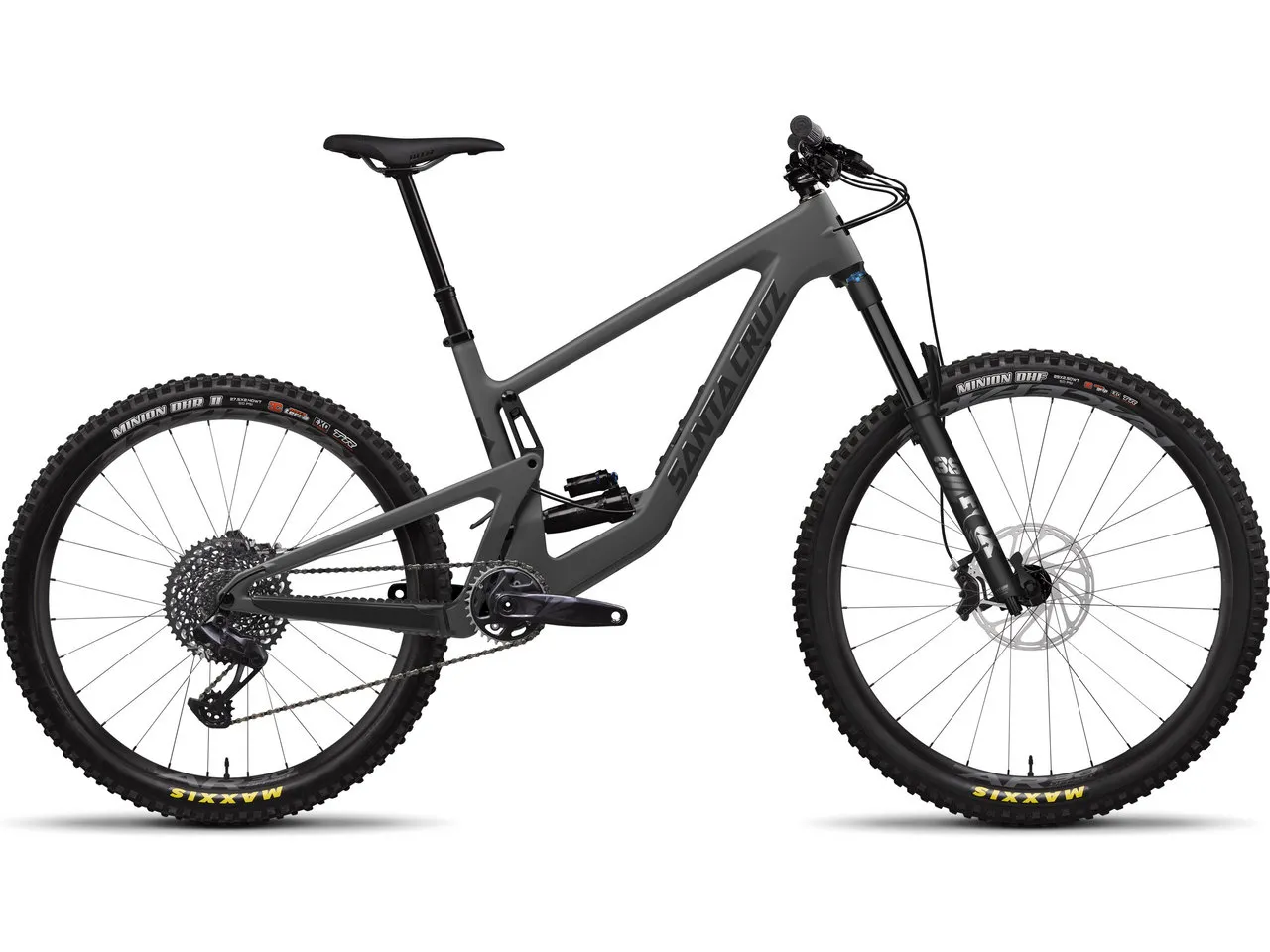 Santa Cruz Bronson 4.1 C S Mixed Mountainbike, Grau, XL Santa Cruz Bronson 4.1 C S Mixed Mountainbike, Grau, XL