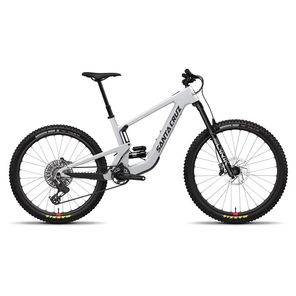 Santa Cruz Heckler Sl 1 Cc Ride 60 Mx 29/27.5´´ X0 Eagle Axs Elektrische Mountainbike, Matte silver, L, 430Wh Santa Cruz Heckler Sl 1 Cc Ride 60 Mx 29/27.5´´ X0 Eagle Axs Elektrische Mountainbike, Matte silver, L, 430Wh