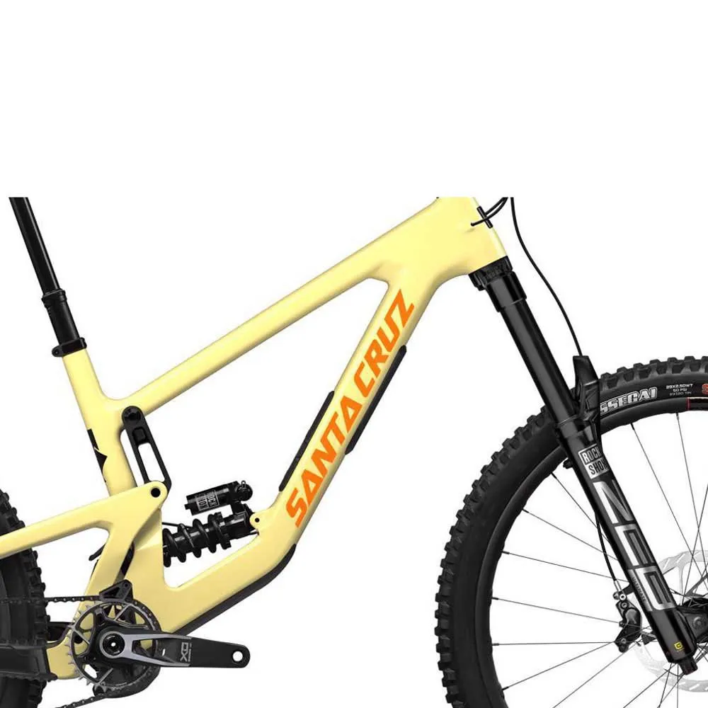 Santa Cruz Nmd 6 C Mx 29/27.5´´ Gx Eagle Mountainbike, Gloss marigold yellow, L