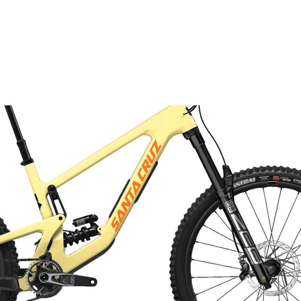 Santa Cruz Nmd 6 Cc Mx 29/27.5´´ X0 Eagle Axs Mountainbike, Gloss marigold yellow, L Santa Cruz Nmd 6 Cc Mx 29/27.5´´ X0 Eagle Axs Mountainbike, Gloss marigold yellow, L
