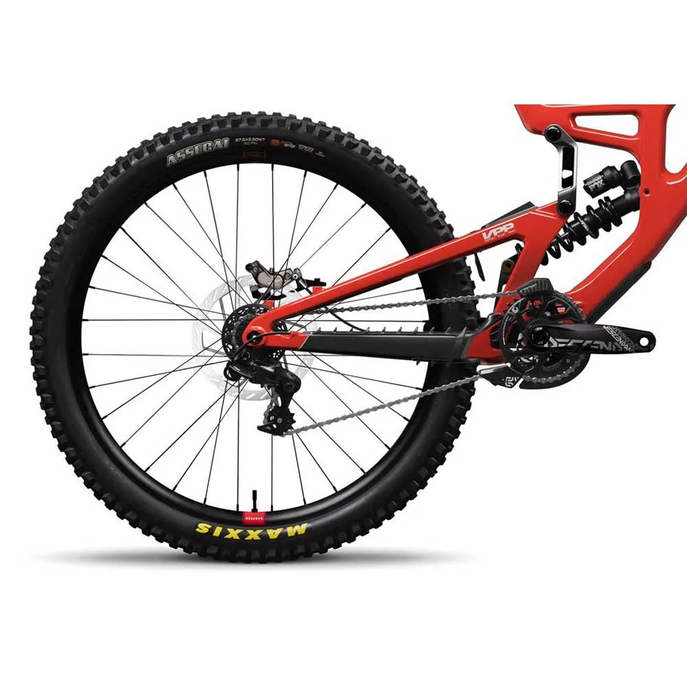 Santa Cruz V10 8 Cc Mx 29/27.5´´ Gx Dh Mountainbike, Gloss red, S Santa Cruz V10 8 Cc Mx 29/27.5´´ Gx Dh Mountainbike, Gloss red, S