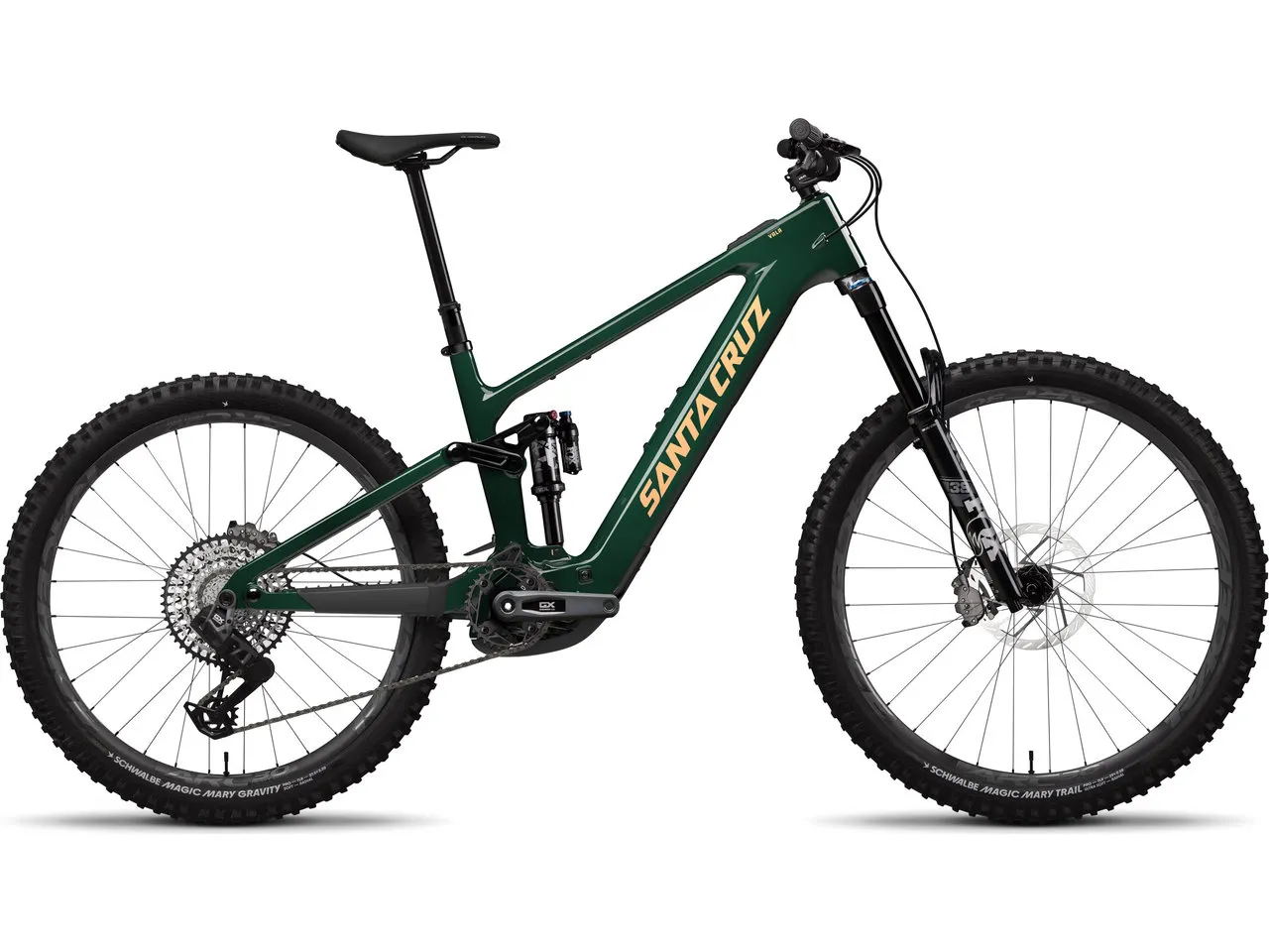 Santa Cruz Vala 1 C GX AXS Mixed E-Mountainbike, Grün, L Santa Cruz Vala 1 C GX AXS Mixed E-Mountainbike, Grün, L