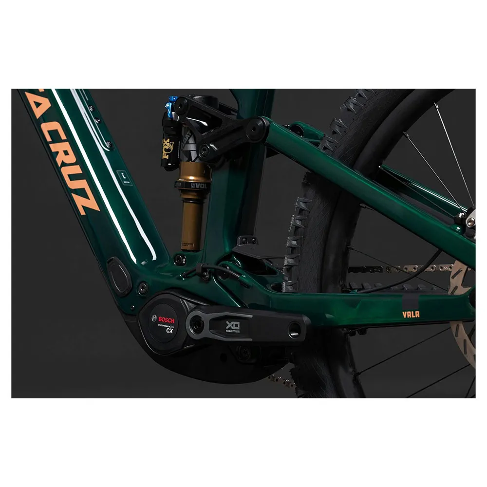 Santa Cruz Vala 1 Cc Mx Perfornance Cx Bdu38 29/27.5´´ X0 Eagle Axs T-type 2025 Elektrische Mountainbike, Midnight green, M, 600Wh Santa Cruz Vala 1 Cc Mx Perfornance Cx Bdu38 29/27.5´´ X0 Eagle Axs T-type 2025 Elektrische Mountainbike, Midnight green, M, 600Wh