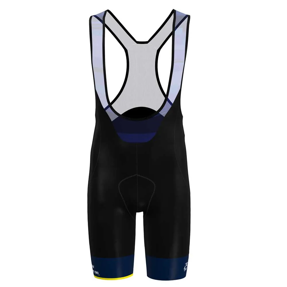 Santini Aigle Tour De Fance Official Trägerhose, Blue nautica