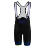 Santini Aigle Tour De Fance Official Trägerhose, Blue nautica