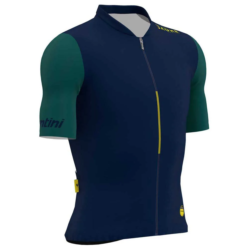 Santini Allez Le Maillot Jaune Kurzarm-radtrikot